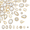160Pcs 8 Style Sew on Rhinestone RGLA-HY0001-01-1