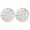 Anti-Tarnish 304 Stainless Steel Studs Earring Findings STAS-H226-06P-1