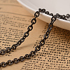 304 Stainless Steel Textured Cable Chains CHS-H007-46B-1