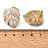 Brass Stud Earrings for Women KK-CBA9D38-05G-7