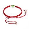Adjustable Nylon Thread Braided Bead Bracelets BJEW-JB05293-02-2