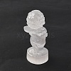 Natural Selenite Figurines DJEW-Q006-01F-3