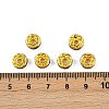 Brass Rhinestone Spacer Beads RB-A014-Z8mm-02G-NF-3