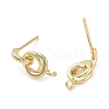 Brass Studs Earringss Finding KK-K364-10G-2
