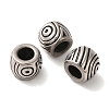 304 Stainless Steel European Beads STAS-A080-35AS-2