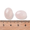 Natural Rose Quartz Cabochons G-G145-01B-38-3