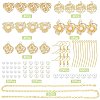 SUNNYCLUE DIY Imitation Pearl Beads Dangle Earrings Making Kit DIY-SC0018-06-2
