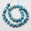Natural Apatite Beads Strands G-D856-01-12mm-2