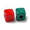 Opaque Acrylic Beads X-PACR-C006-19-2