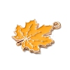 Thanksgiving Day Theme Alloy Enamel Pendants ENAM-M002-03G-16-2