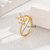 Flower Design Ladies Ring for Daily Wear EU5480-3-1