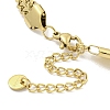 Hollow Lantern 304 Stainless Steel Link Twisted Chain Bracelets for Women BJEW-Q339-02G-3
