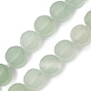 Natural Green Aventurine Beads Strands G-M454-B05-2