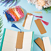 40Pcs 2 Colors Paper Blank Bookmarks AJEW-TA0003-12-6