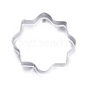 Tarnish Resistant 304 Stainless Steel Cookie Cutters DIY-E012-42-3