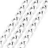 Aluminium Twisted Curb Chains X-CHA-K001-06S-1