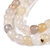 Natural White Agate Beads Strands G-T138-135-3