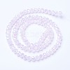 Electroplate Glass Beads Strands EGLA-A044-J3mm-B02-2