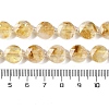 Natural Citrine Beads Strands G-N342-10-5