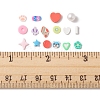 72G 12 Style Handmade Polymer Clay Sprinkles Mix CLAY-FS0001-32-6