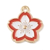 Alloy Enamel Pendants ENAM-Z010-25A-KCG-1