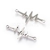 Tibetan Style Zinc Alloy Links connectors PALLOY-P178-19AS-2