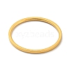 Ion Plating(IP) 304 Stainless Steel Simple Plain Band Finger Ring for Women Men RJEW-F152-05G-C-2