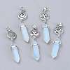 Opalite Pointed Big Pendants G-D0021-01P-09-1