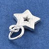 925 Sterling Silver Charms STER-S009-07C-S-2