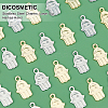 DICOSMETIC 200pcs 2 Colors 201 Stainless Steel Charms STAS-DC0005-60-4