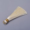 Polyester Tassel Pendants FIND-I009-D14-2