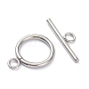 Stainless Steel Toggle Clasps STAS-XCP0001-40-2