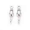 Tibetan Style Zinc Alloy Pendants PALLOY-F248-013AS-1