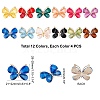   48Pcs 12 Colors Light Gold Alloy Pendants FIND-PH0002-40-5