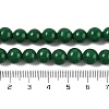 Natural Mashan Jade Round Beads Strands G-D263-8mm-XS35-4