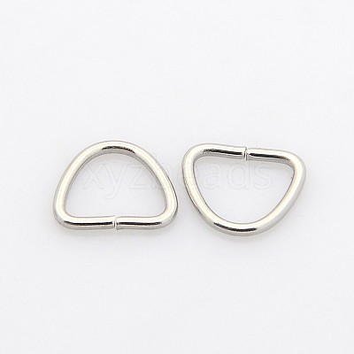 Tarnish Resistant 304 Stainless Steel Triangle Rings STAS-N040-03A-1