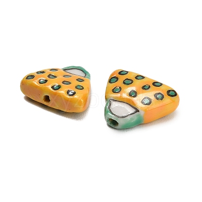 Handmade Porcelain Beads PORC-L084-06F-1