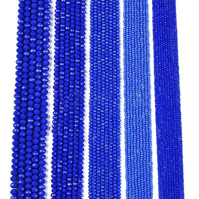 Opaque Solid Color Imitation Jade Glass Beads Strands LS-EGLA-A044-P6mm-D32-1