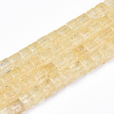 Crackle Glass Beads GLAA-S192-005B-1
