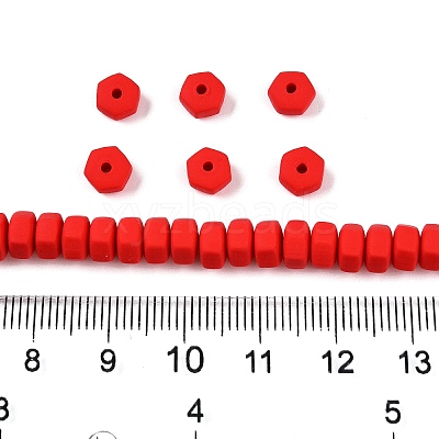 Handmade Polymer Clay Beads Strand CLAY-T021-01J-1