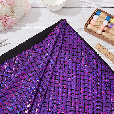 Laser Polyurethane Fabric for DIY Crafts DIY-WH0888-07C-1