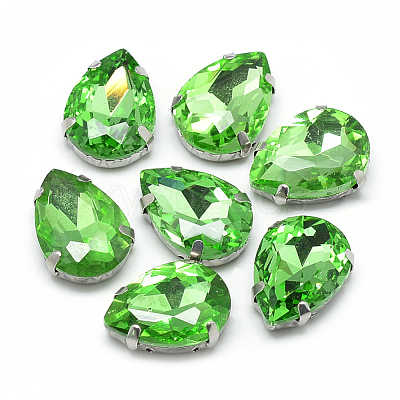 Sew on Rhinestone RGLA-T035-10x14mm-19-1
