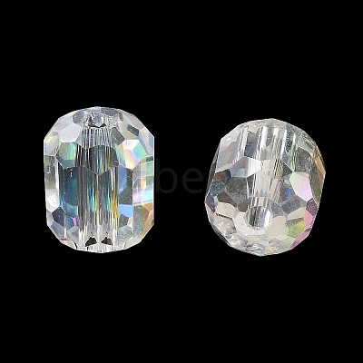 Electroplate Column Glass Beads EGLA-A043-02-AB02-1