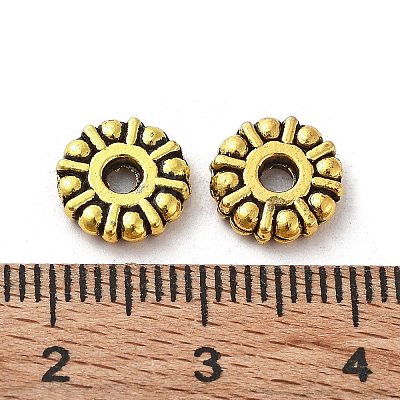 Tibetan Style Alloy Beads FIND-A035-08AG-1