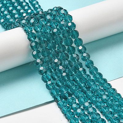 Transparent Glass Beads LS-EGLA-A035-T8mm-D12-1