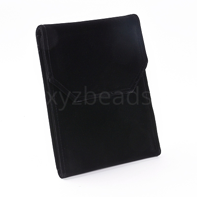 Foldable Velvet Jewelry Travel Roll Bag TP-L005-04-1