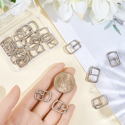 21Pcs Zinc Alloy Roller Buckles AJEW-CL0002-01-1