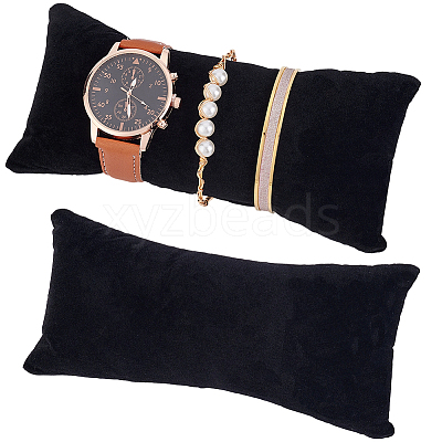 2Pcs Velvet Watch Pillow Jewelry Displays ODIS-BBC0001-07B-1