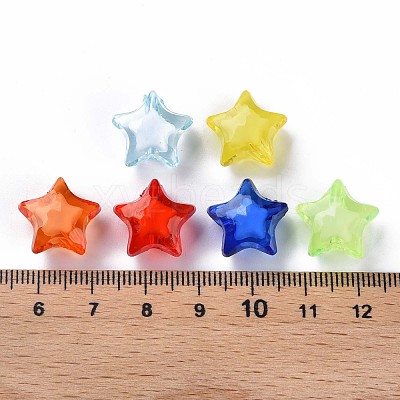 Transparent Acrylic Beads TACR-S152-02A-A-1