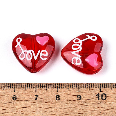 Transparent Glass Beads GLAA-N031-01C-1